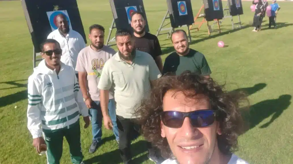 بطولة ليبيا للمرحوم كريم فرحات للقوس والسهم11