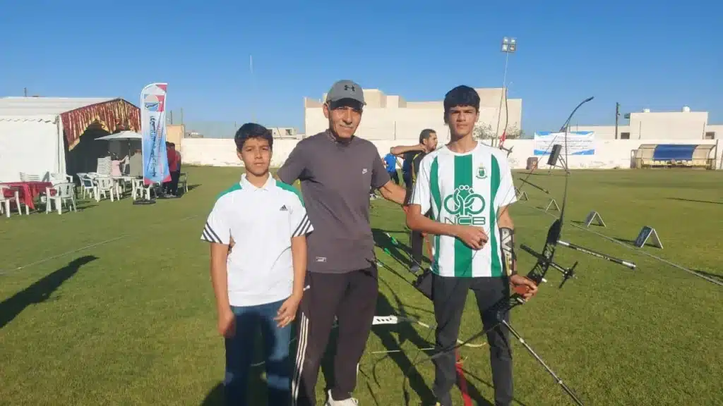بطولة ليبيا للمرحوم كريم فرحات للقوس والسهم6