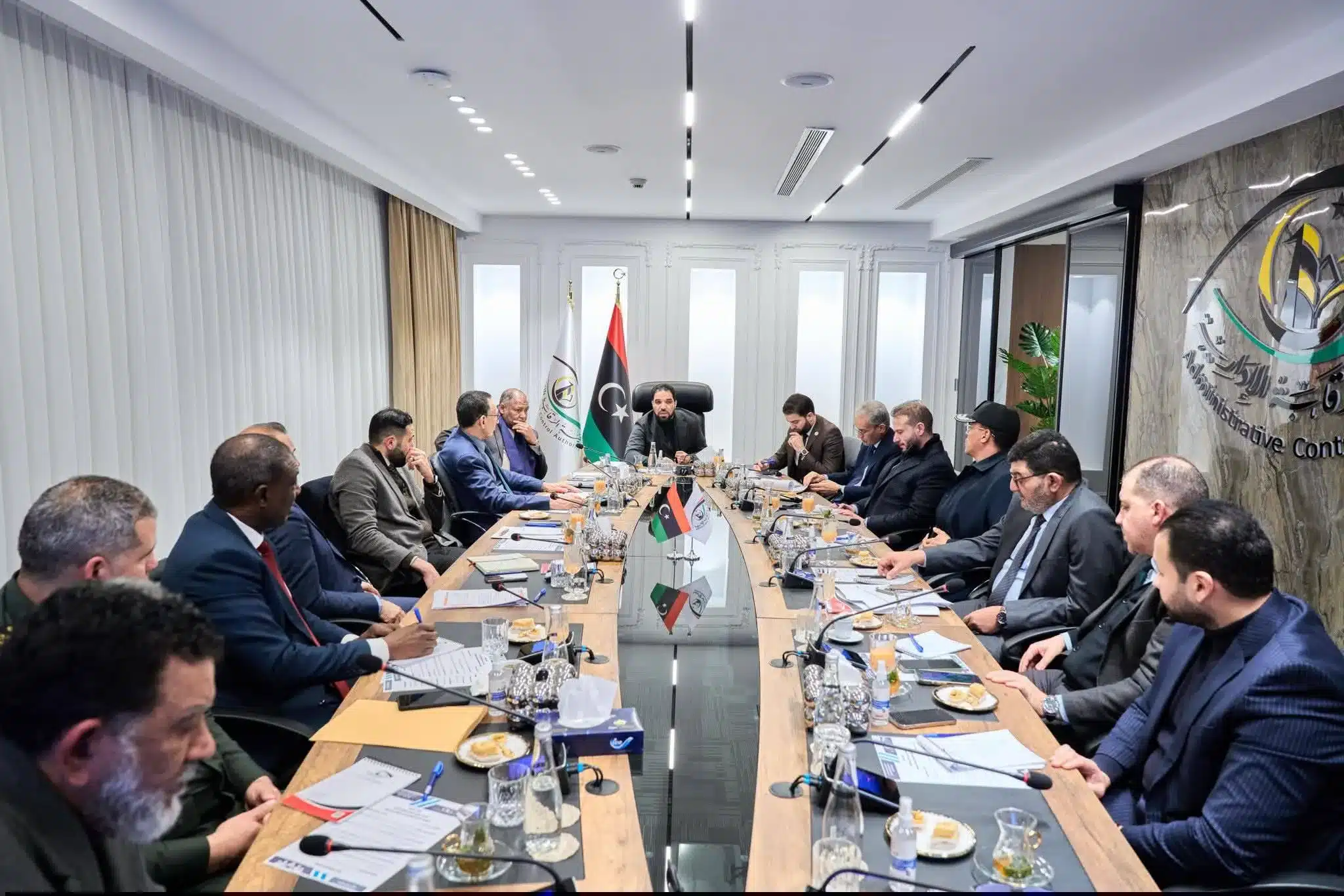 مصلحة الجمارك الليبية تشارك في اجتماع موسّع لتعزيز التنسيق الاقتصادي والمالي3